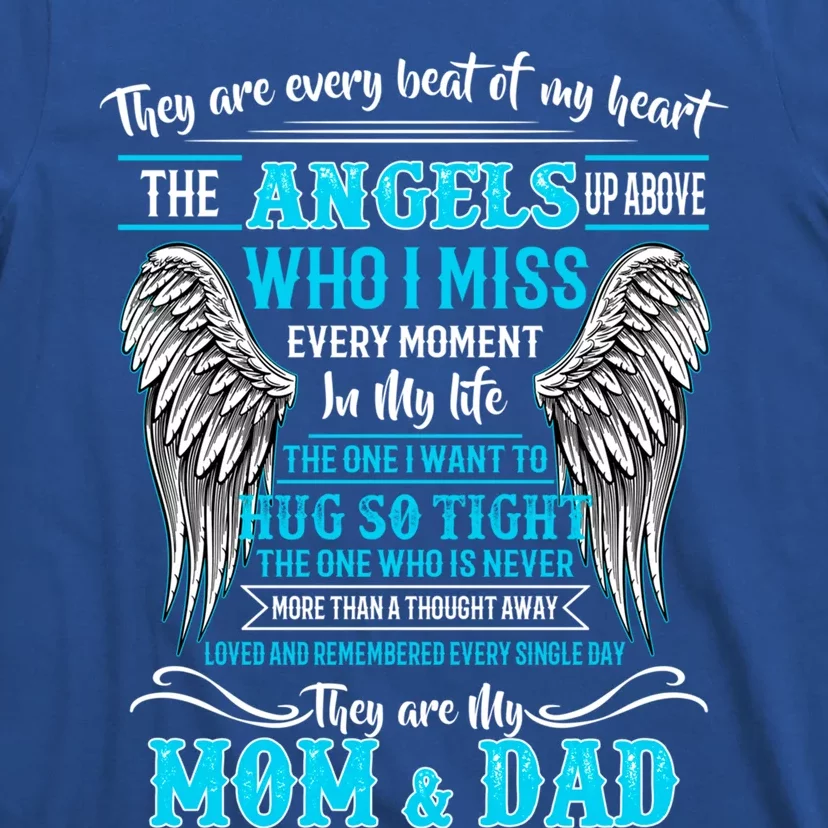 Mom & Dad My Angels, in Memories of Parents In Heaven Pullover