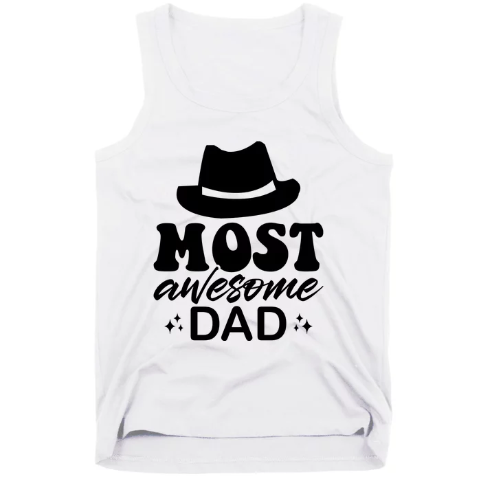 Most Awesome Dad Tank Top