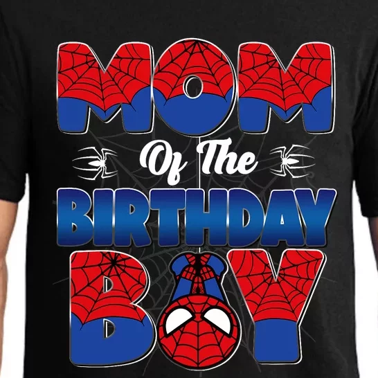 Mom And Dad Birthday Boy Spider Family Matching Pajama Set