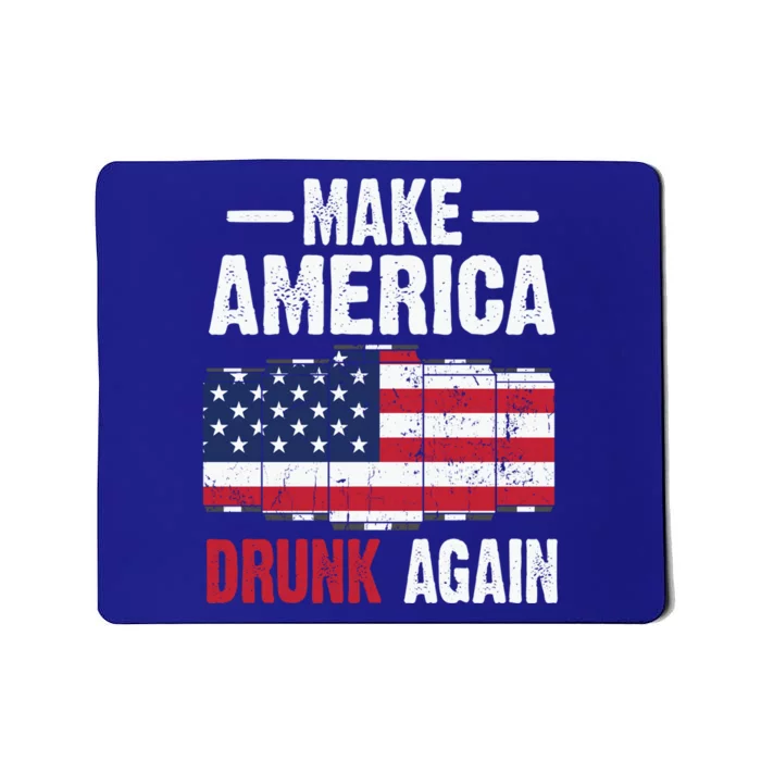 Make America Drunk Again Beer Usa Flag Meaningful Gift Mousepad