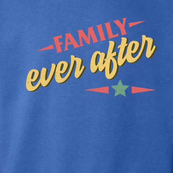 Modern Adoption Day Matching Family Ever After Loved Gift Toddler Hoodie