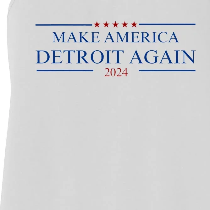 Make America Detroit Again Women's Racerback Tank