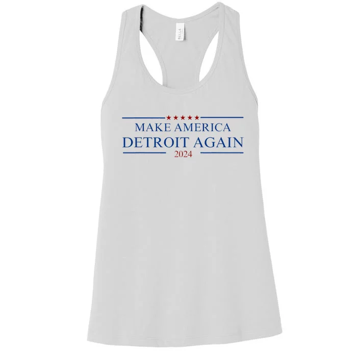 Make America Detroit Again Women's Racerback Tank