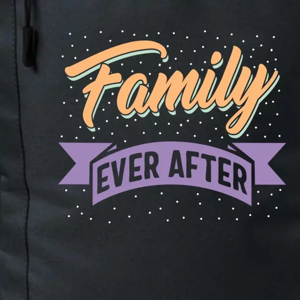 Modern Adoption Day Matching Family Ever After Loved Cute Gift Daily Commute Backpack