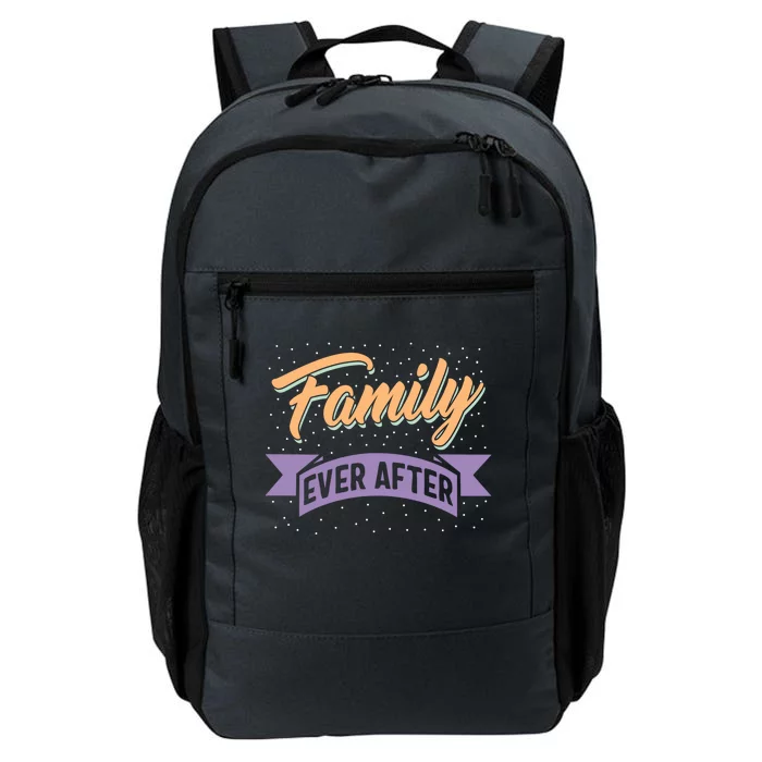 Modern Adoption Day Matching Family Ever After Loved Cute Gift Daily Commute Backpack