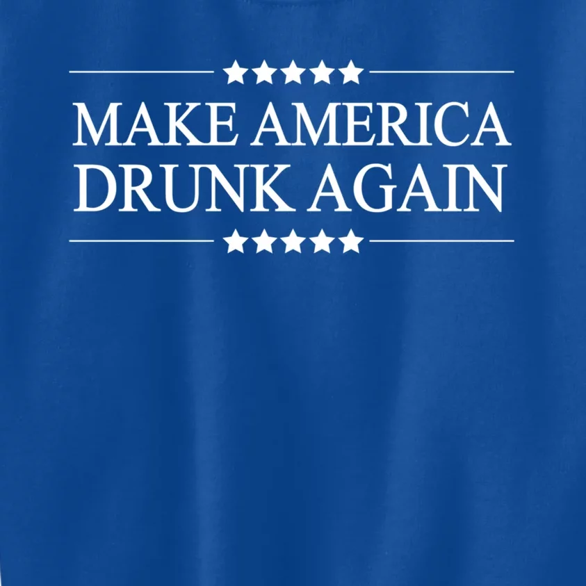 Make America Drunk Again Funny Alcoholic Gift Gift Kids Sweatshirt