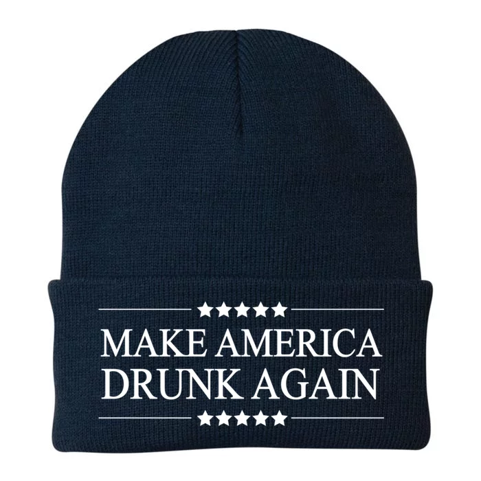 Make America Drunk Again Funny Alcoholic Gift Gift Knit Cap Winter Beanie