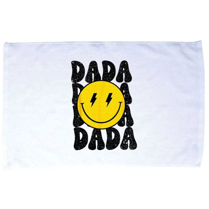 Mama And Dada Smiling Face Bolt Eyes Pregnancy Announcement Microfiber Hand Towel