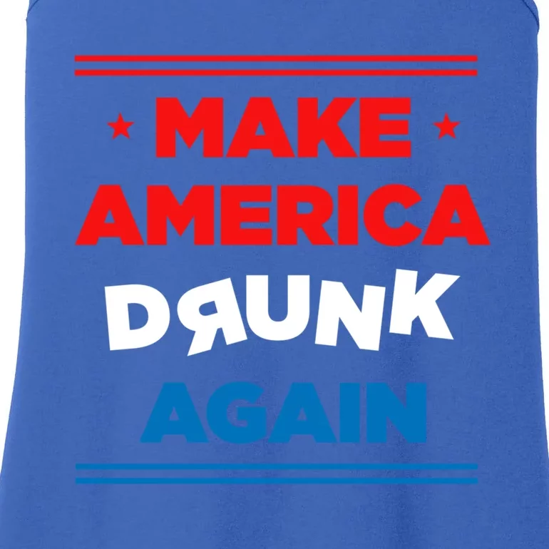 Make America Drunk Again Er Alcohol Alcoholic Gift Ladies Essential Tank