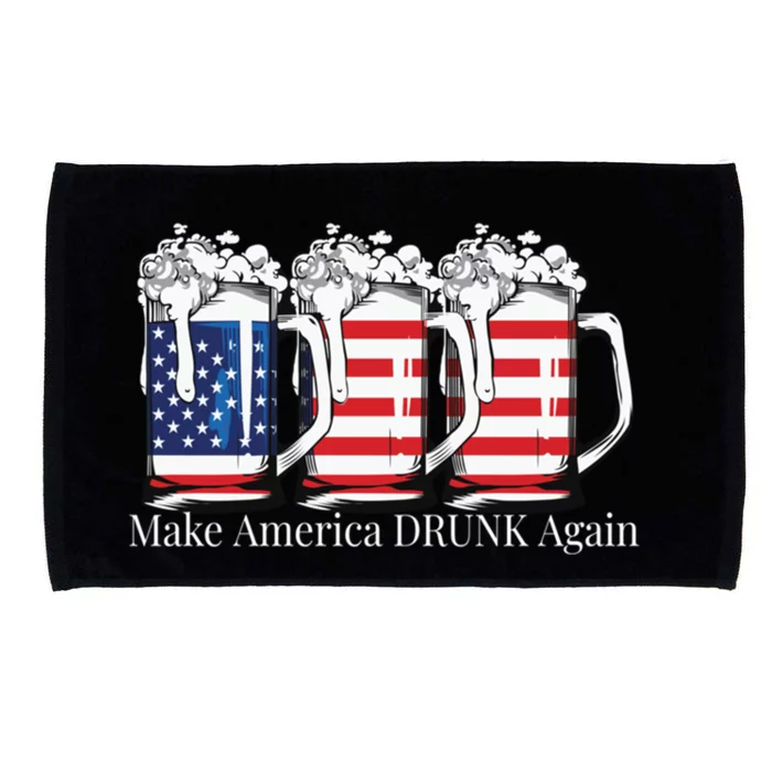 Make America Drunk Again Ing Tops Wives Gift Microfiber Hand Towel