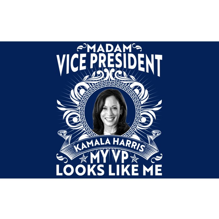 Madam Vice President Kamala Harris My VP Looks Like Me Bumper Sticker