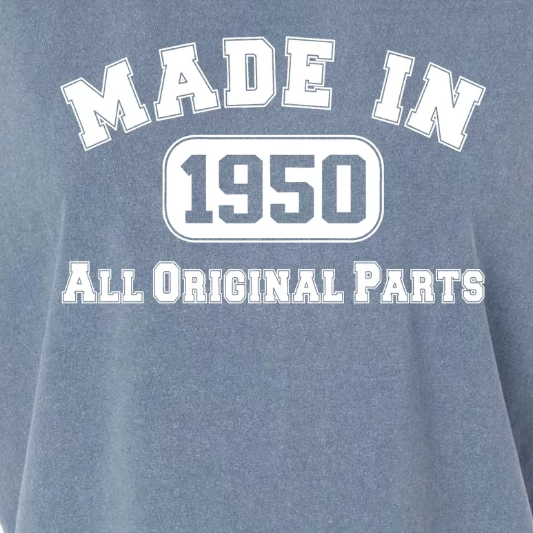 Made In 1950 All Original Parts Garment-Dyed Women's Muscle Tee