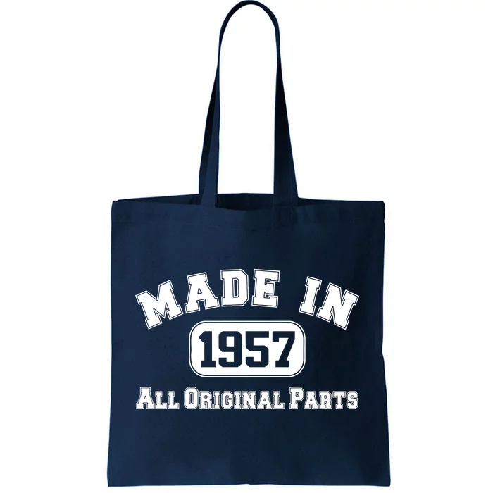 Made In 1957 All Original Parts Tote Bag