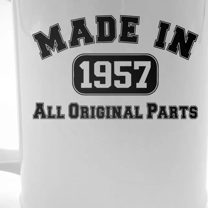 Made In 1957 All Original Parts Front & Back Beer Stein