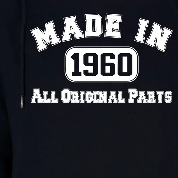 Made In 1960 All Original Parts Womens Funnel Neck Pullover Hood