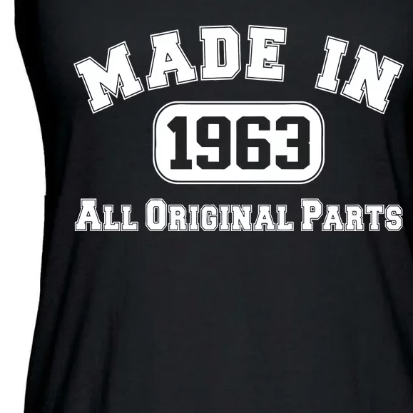 Made In 1963 All Original Parts1 Ladies Essential Flowy Tank