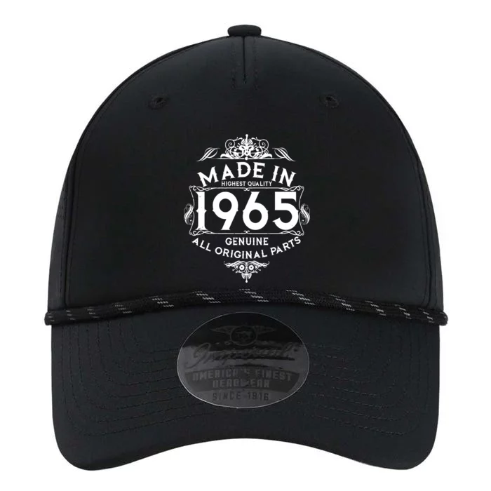 Made In 1965 Aged To Perfection Vintage Bithday Performance The Dyno Cap