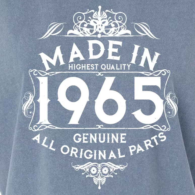 Made In 1965 Aged To Perfection Vintage Bithday Garment-Dyed Women's Muscle Tee