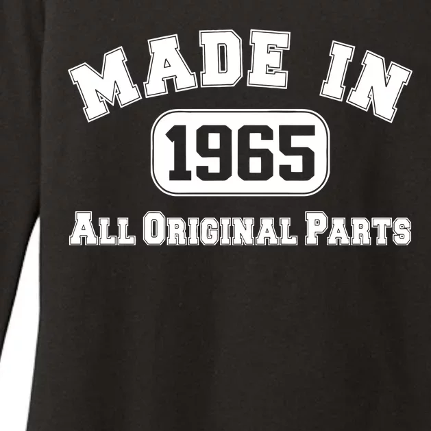 Made In 1965 All Original Parts Womens CVC Long Sleeve Shirt