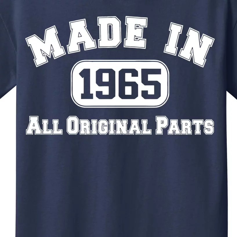 Made In 1965 All Original Parts Kids T-Shirt