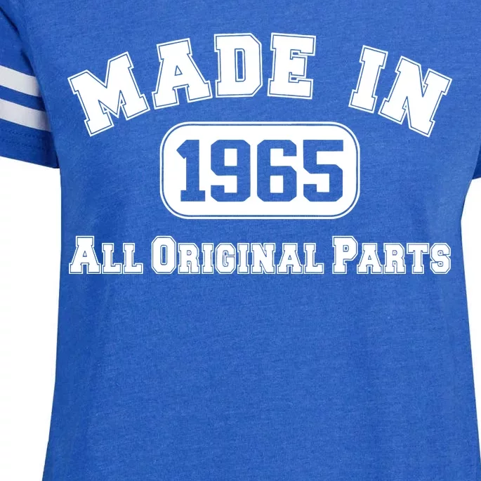 Made In 1965 All Original Parts Enza Ladies Jersey Football T-Shirt