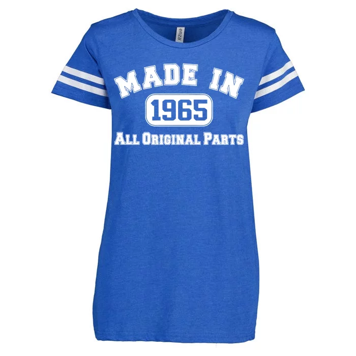 Made In 1965 All Original Parts Enza Ladies Jersey Football T-Shirt