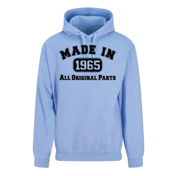 Made In 1965 All Original Parts Unisex Surf Hoodie