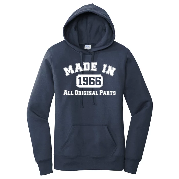 Made In 1966 All Original Parts Women's Pullover Hoodie