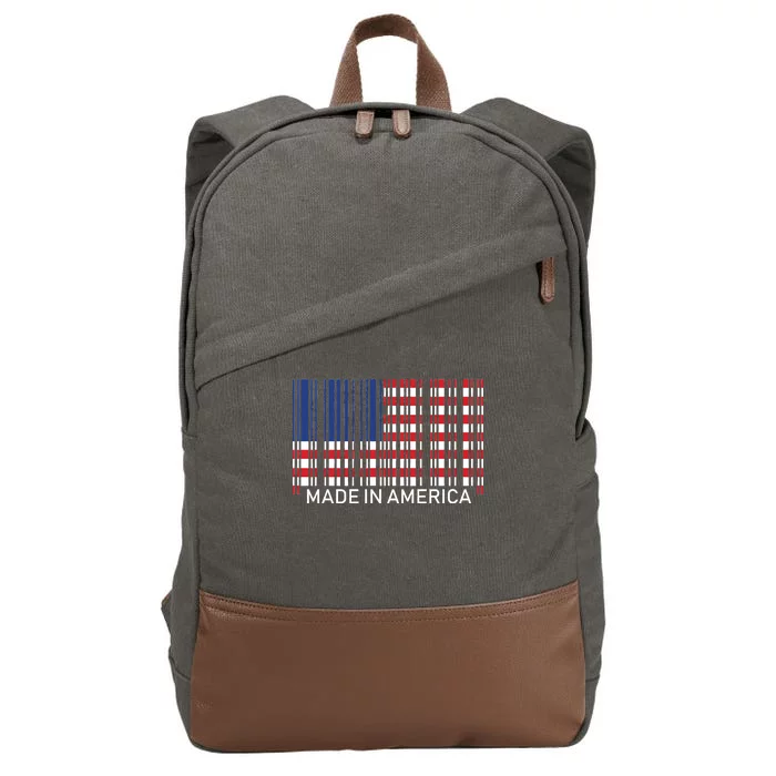 Made In America Cotton Canvas Backpack