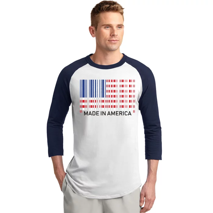 Made In America Baseball Sleeve Shirt