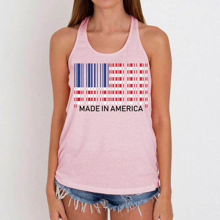 Made In America Women's Knotted Racerback Tank