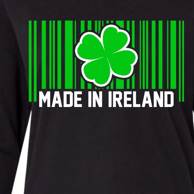 Made In Ireland Womens Cotton Relaxed Long Sleeve T-Shirt