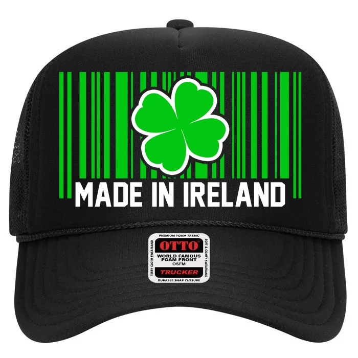 Made In Ireland High Crown Mesh Trucker Hat