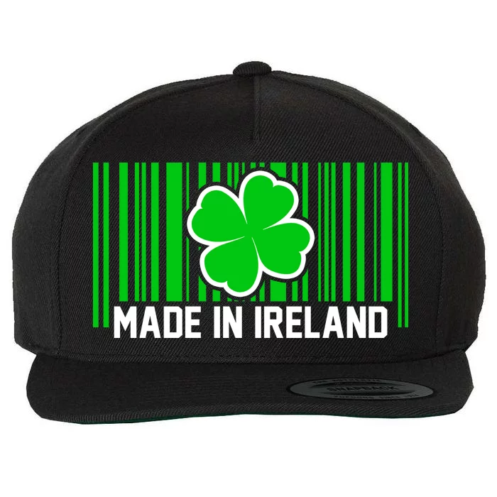 Made In Ireland Wool Snapback Cap