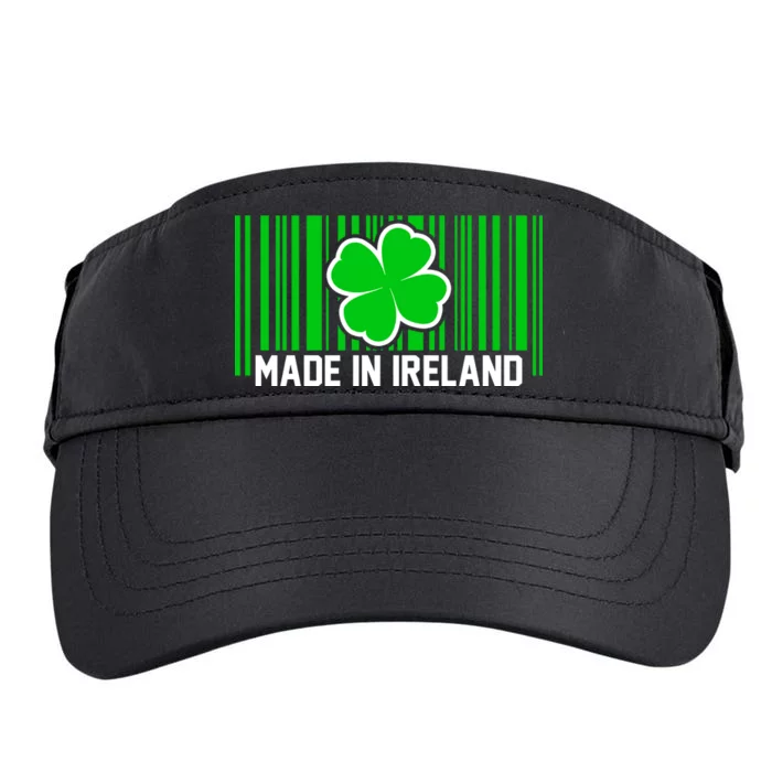 Made In Ireland -Irish Distressed Logo Adult Drive Performance Visor