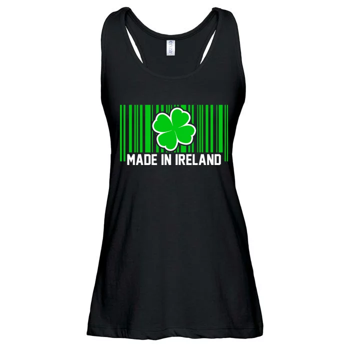 Made In Ireland -Irish Distressed Logo Ladies Essential Flowy Tank