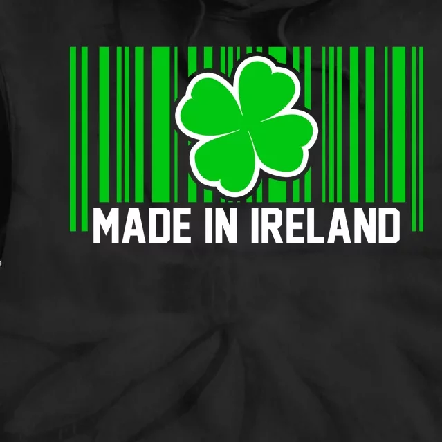 Made In Ireland -Irish Distressed Logo Tie Dye Hoodie