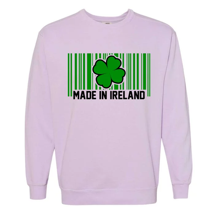 Made In Ireland -Irish Distressed Logo Garment-Dyed Sweatshirt