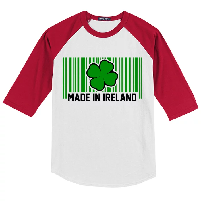 Made In Ireland Kids Colorblock Raglan Jersey