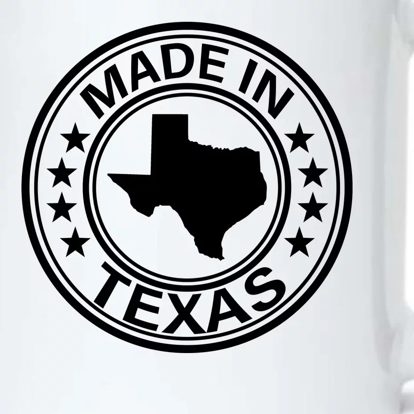 Made In Texas Black Color Changing Mug