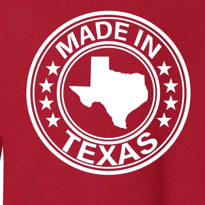 Made In Texas Toddler Sweatshirt