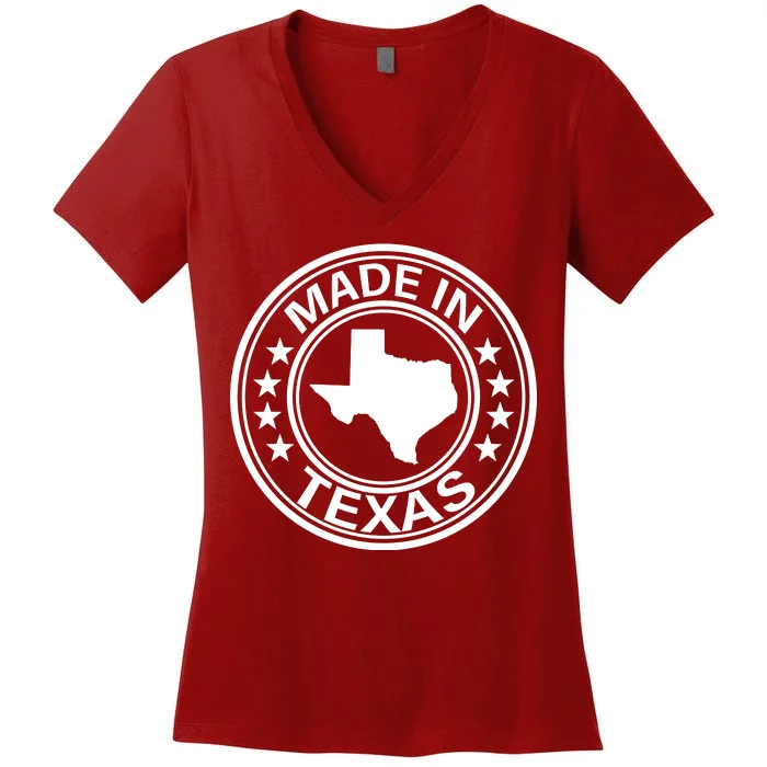 Made In Texas Women's V-Neck T-Shirt