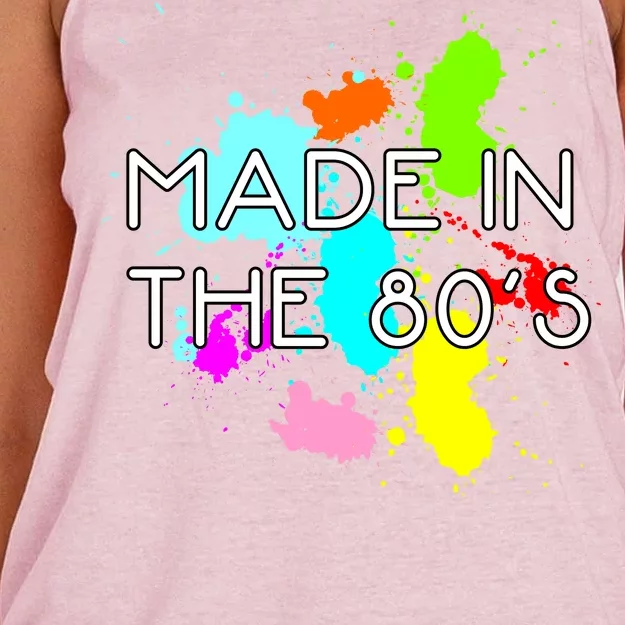 Made in The 80's Women's Knotted Racerback Tank