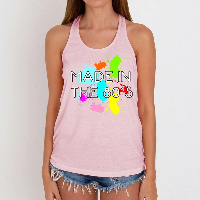 Made in The 80's Women's Knotted Racerback Tank