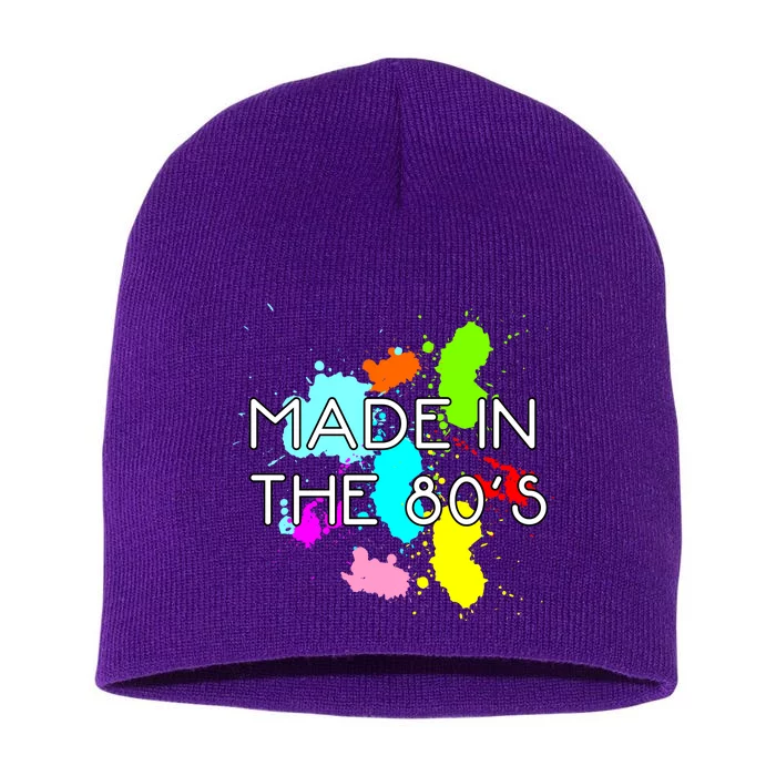 Made in The 80's Short Acrylic Beanie