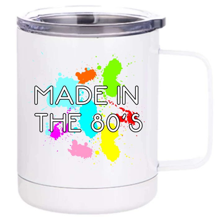 Made in The 80's Front & Back 12oz Stainless Steel Tumbler Cup