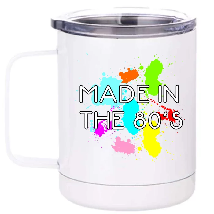 Made in The 80's Front & Back 12oz Stainless Steel Tumbler Cup