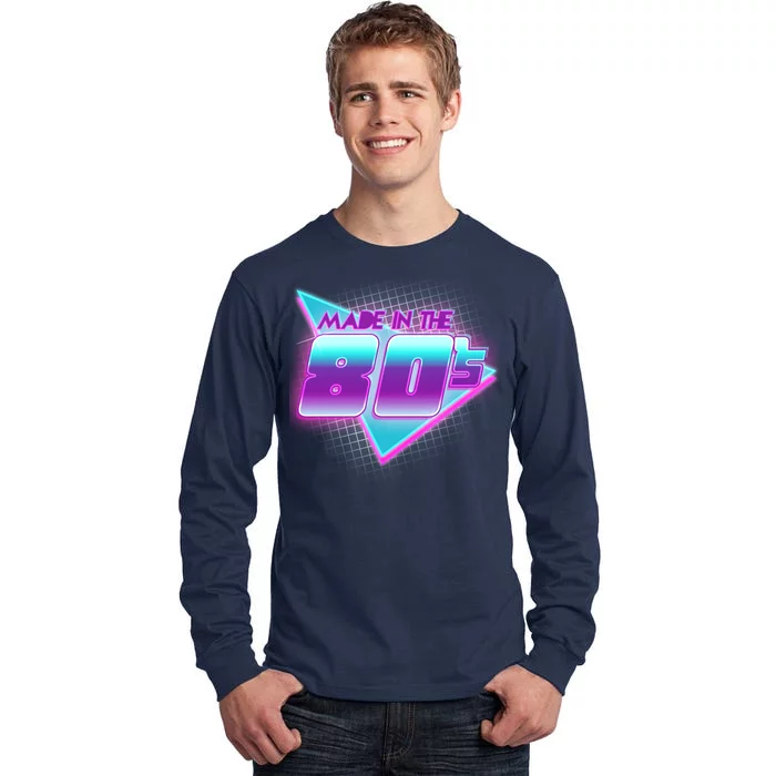 Made In The 80's Cool Retro 1980s Tall Long Sleeve T-Shirt