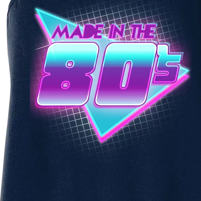 Made In The 80's Cool Retro 1980s Women's Racerback Tank