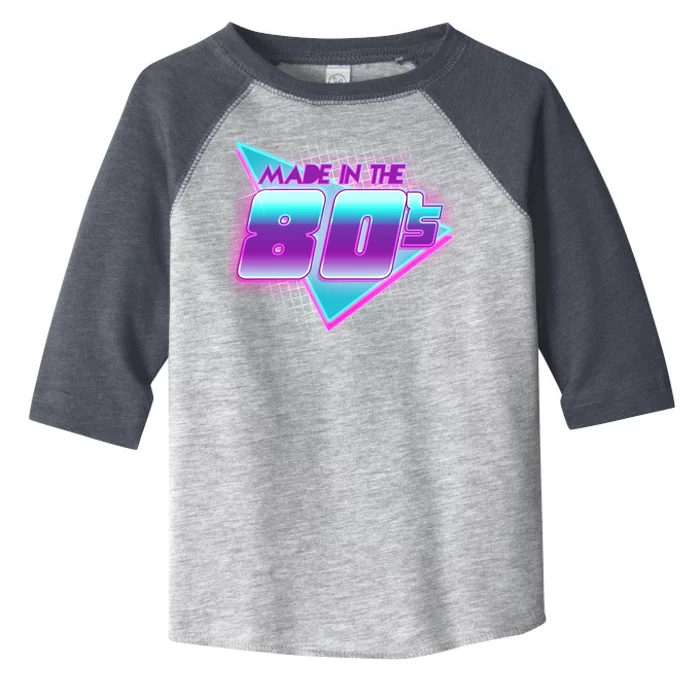 Made In The 80's Cool Retro 1980s Toddler Fine Jersey T-Shirt